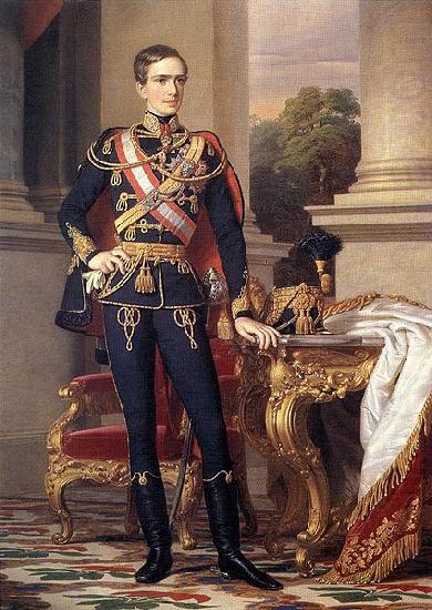Barabas Miklos Portrait of Emperor Franz Joseph I china oil painting image